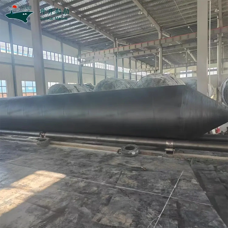 قبول الطلبات المخصصة من الخارج: صناعة معدات متميزة بدقة متناهية | شركة Sunkai Marine تطلق إنتاجًا متخصصًا للوسائد الهوائية المطاطية متعددة الطبقات للسفن